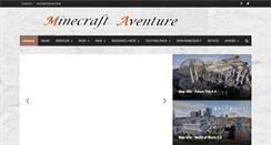 Desktop Screenshot of minecraft-aventure.com
